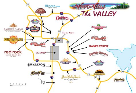 map of nevada casinos